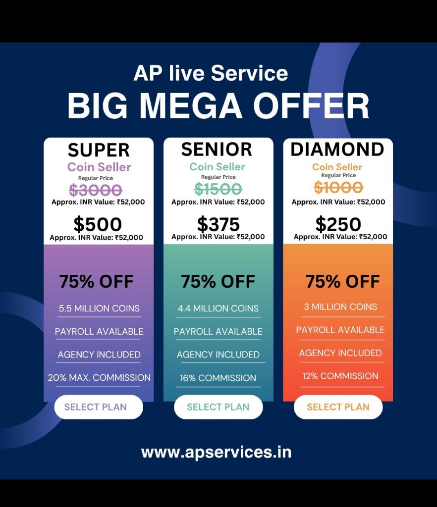 BIG MEGA OFFER Coin Seller 75% off